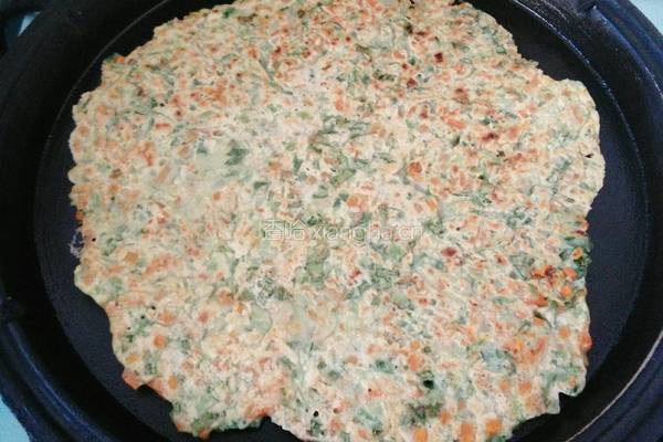 电饼铛版菜煎饼的做法图解10
