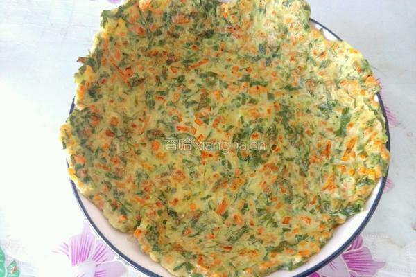电饼铛版菜煎饼的做法图解11