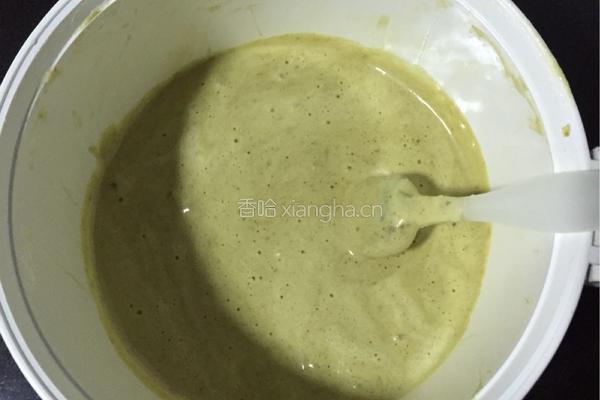 抹茶戚风的做法图解13