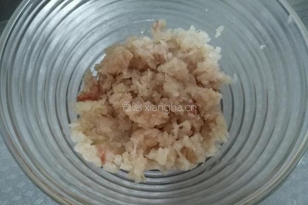 鱼肉馅水饺的做法图解4
