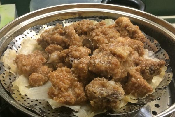 粉蒸鸡块的做法图解6