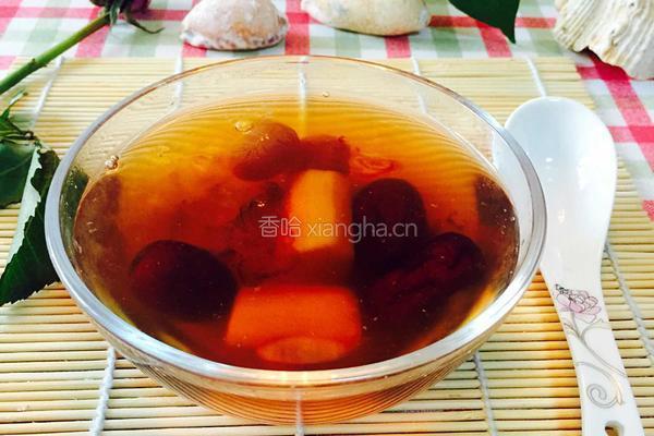 山药红枣汤的做法图解1