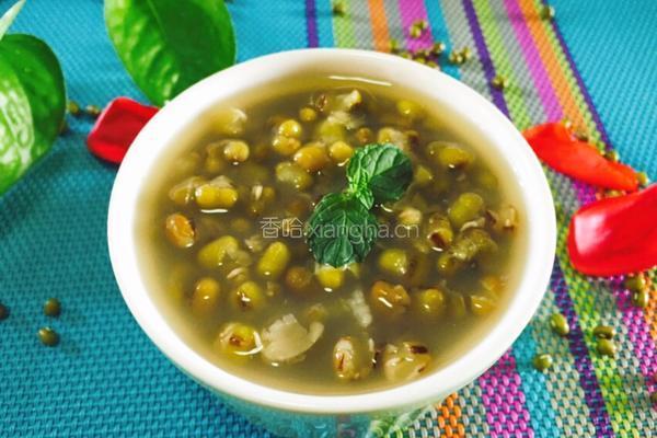 蜂蜜绿豆汤的做法图解4