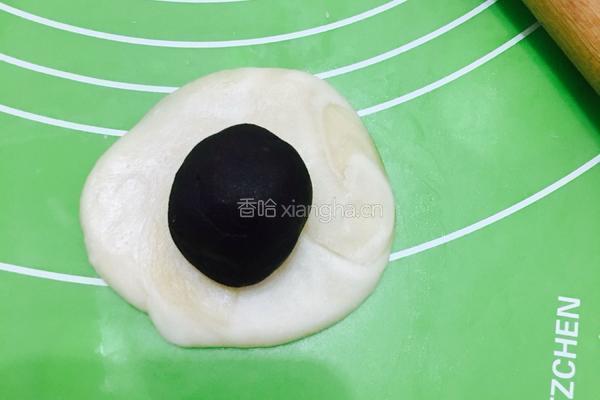 红豆蛋黄酥的做法图解11