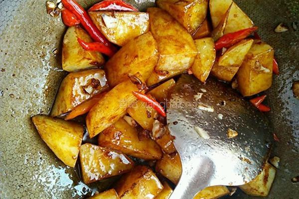 炒土豆块的做法图解6