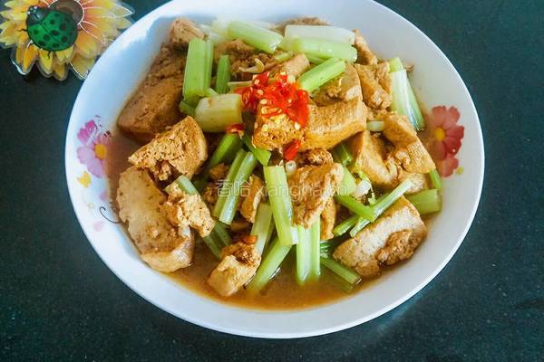 炖冻豆腐的做法图解6
