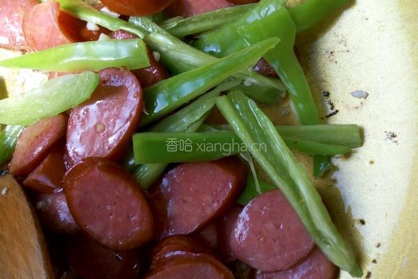 蒜香红肠的做法图解4