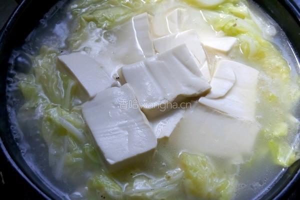 砂锅白菜豆腐的做法图解7