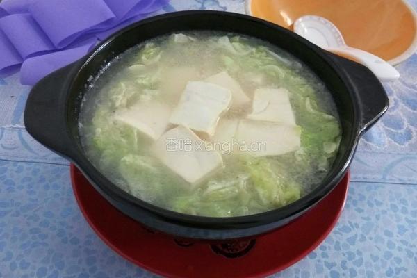 砂锅白菜豆腐的做法图解8