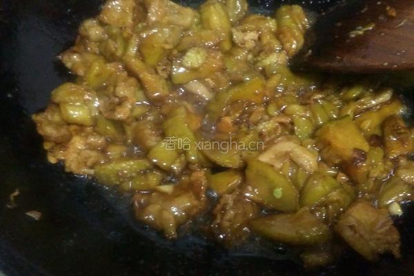 猪肉烧茄子的做法图解13
