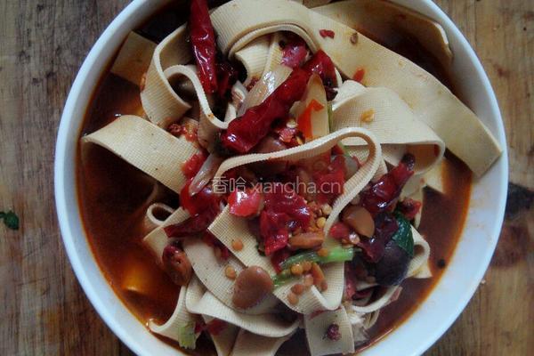 水煮干豆腐的做法图解13