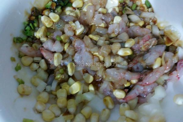 虾仁饺子的做法图解3