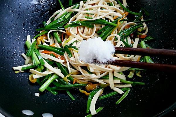 葱油豆腐皮的做法图解5
