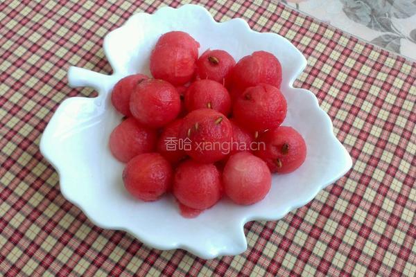 西瓜莲子羹的做法图解2