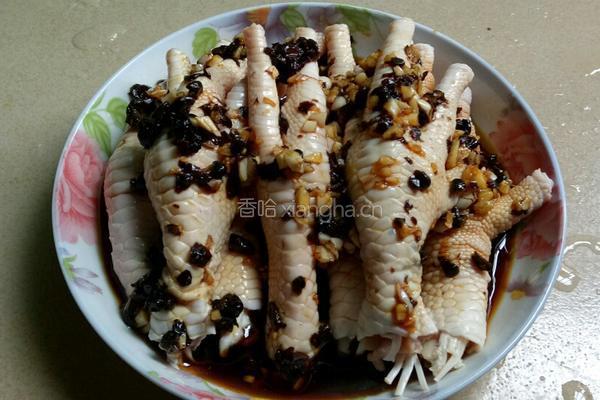 豉汁蒸凤爪的做法图解6