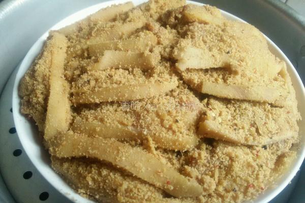 小米粉蒸肉的做法图解12