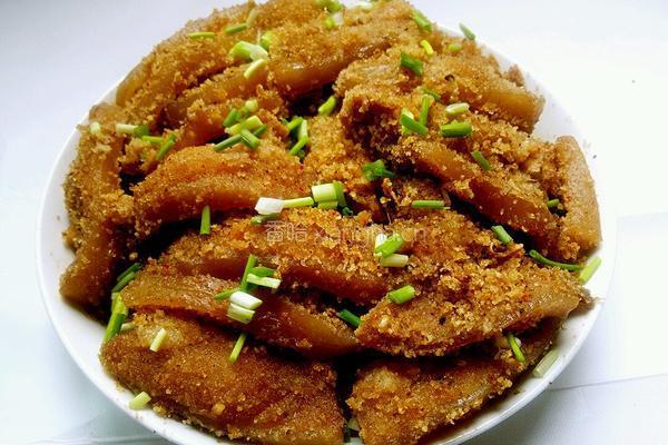 小米粉蒸肉的做法图解14