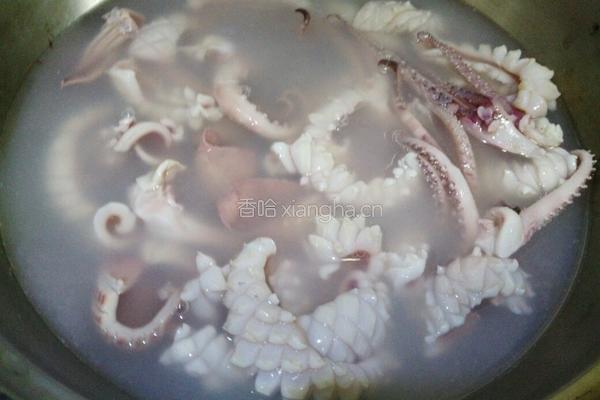 清炒鱿鱼的做法图解4