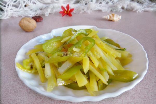 辣椒炒土豆丝的做法图解7
