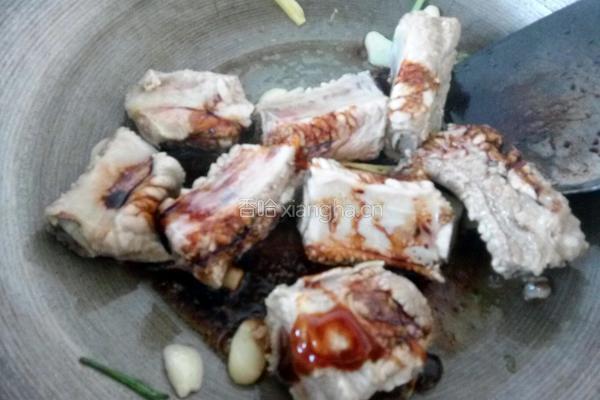 茶香排骨的做法图解7