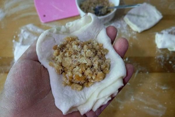 油渣芝麻饼的做法图解13