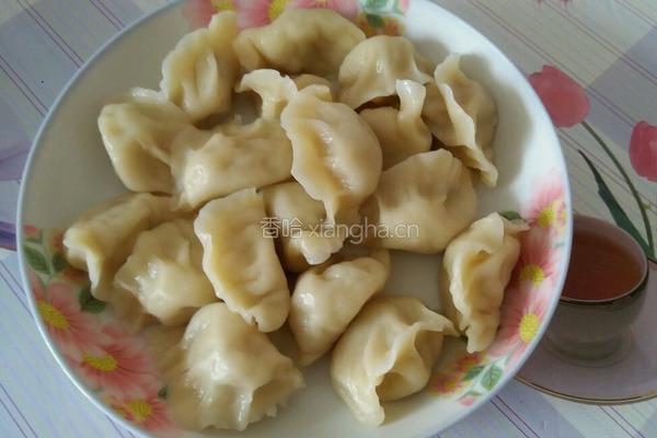 圆白菜猪肉馅饺子的做法图解12