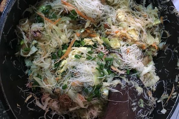 温州炒粉干的做法图解12