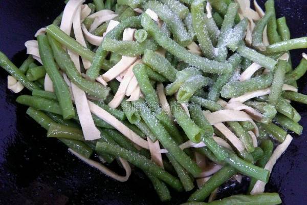 豆角豆腐皮的做法图解8
