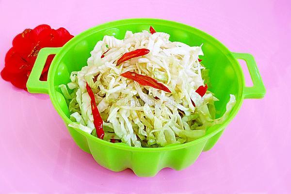 凉拌小白菜的做法图解5