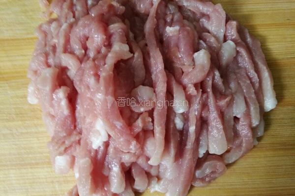 仔姜肉丝的做法图解3