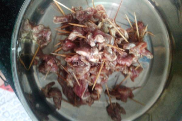牙签肉的做法的做法图解2