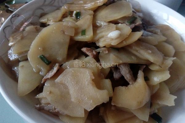 炒土豆片儿的做法图解4
