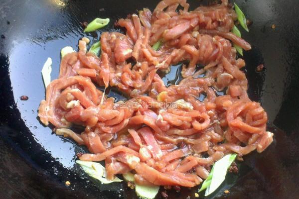 干煸肉丝的做法图解5