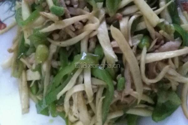 交白炒肉丝的做法图解9
