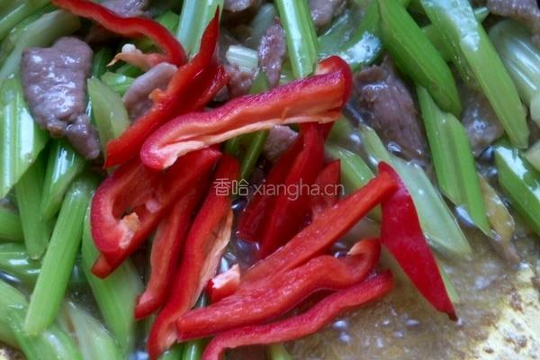 肉炒芹菜的做法图解6