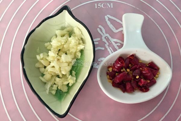 蒜蓉娃娃菜蒸粉丝的做法图解6