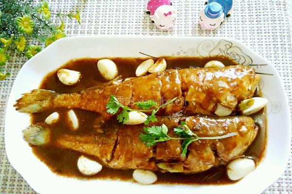 醋焖黄花鱼的做法图解6