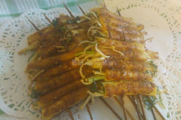 烤菜串的做法图解12