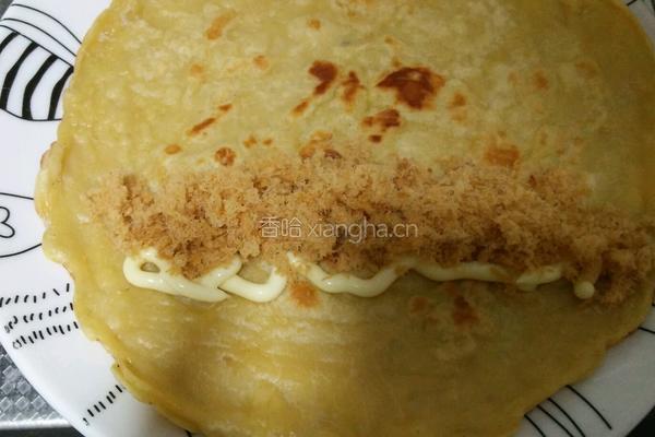肉松蛋饼的做法图解7