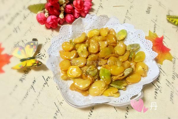 酥炸蚕豆瓣的做法图解9