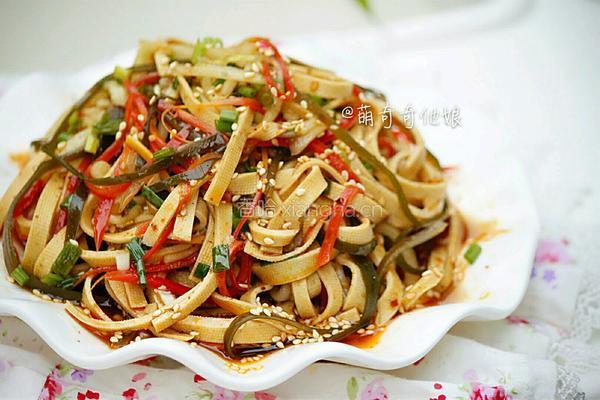 凉拌三丝（拌千张豆皮）的做法图解11
