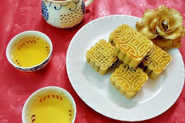 红豆馅月饼的做法图解14