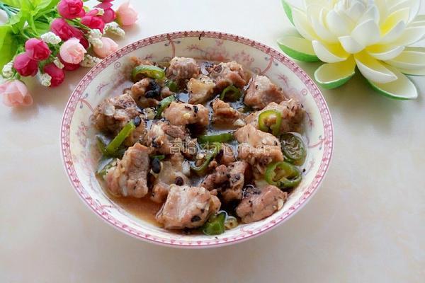 豆鼓蒸排骨
