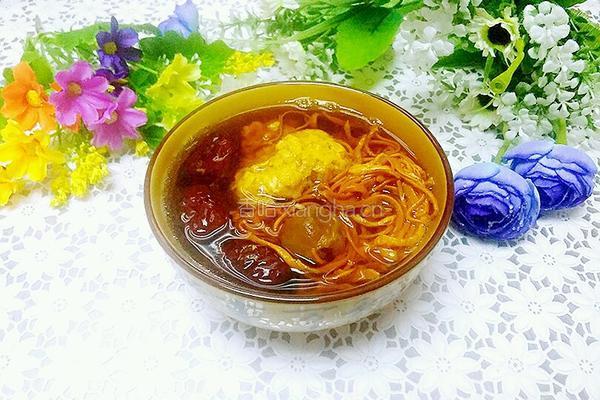 虫草花蒸瘦肉的做法图解7
