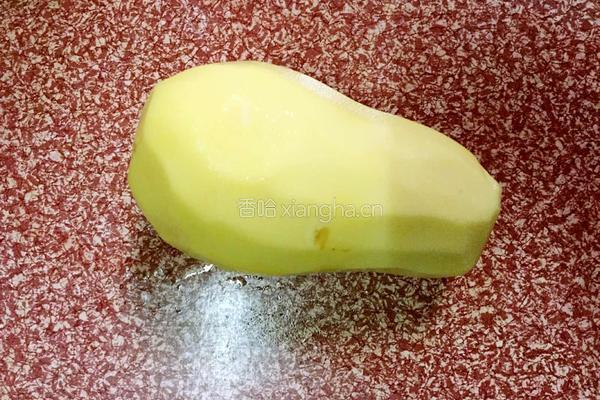 电烤箱烤薯片的做法图解1