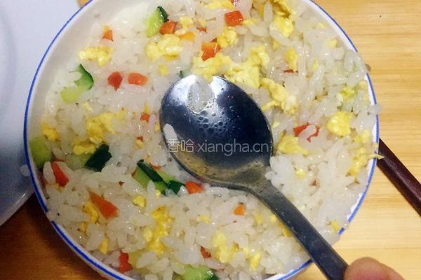 炒花饭的做法图解7
