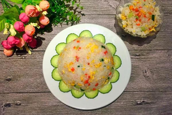 炒花饭的做法图解8