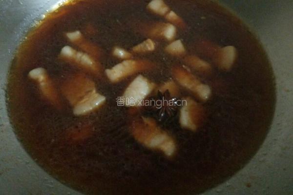 果香红烧肉的做法图解6