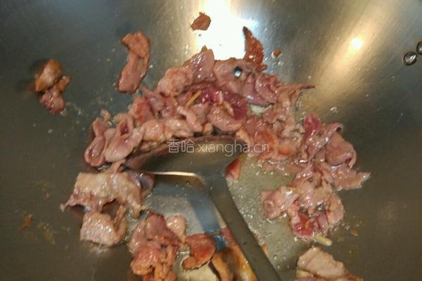 农家炒肉的做法图解3