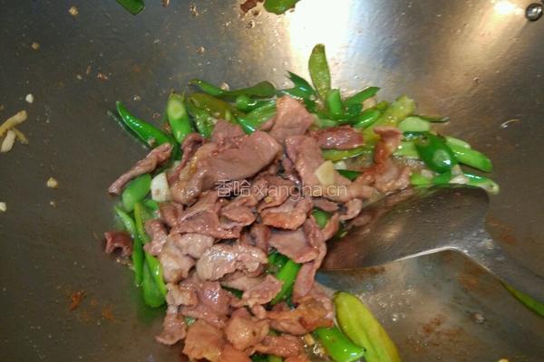 农家炒肉的做法图解5